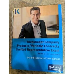 Series 6: Investment Company Products/Variable Contracts Limited Rep Exam